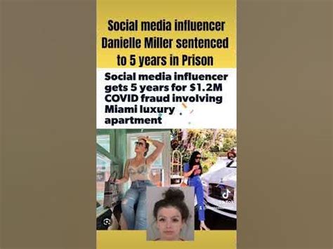 danielle miller con artist|Instagram influencer sentenced to prison for using。